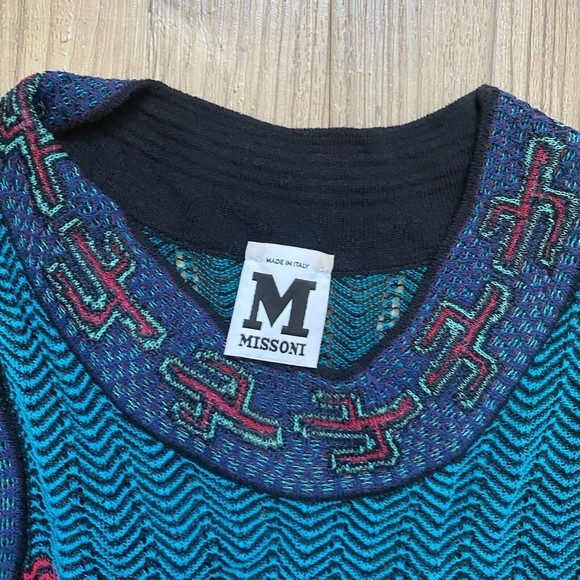 Missoni - 2016‎ Resort Cruise Sleeveless Dress Cactus Made in Italy  - Size 38 - Picture 6 of 8